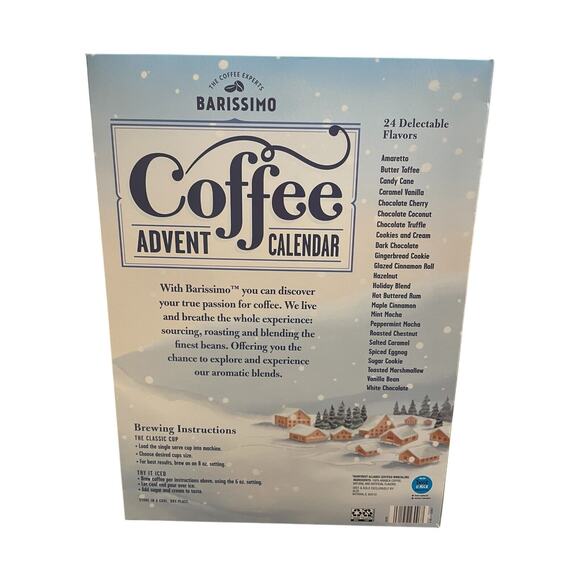 Barissimo Coffee  24 K Cups Christmas Holiday Assortment Calendar NEW - Picture 3 of 6